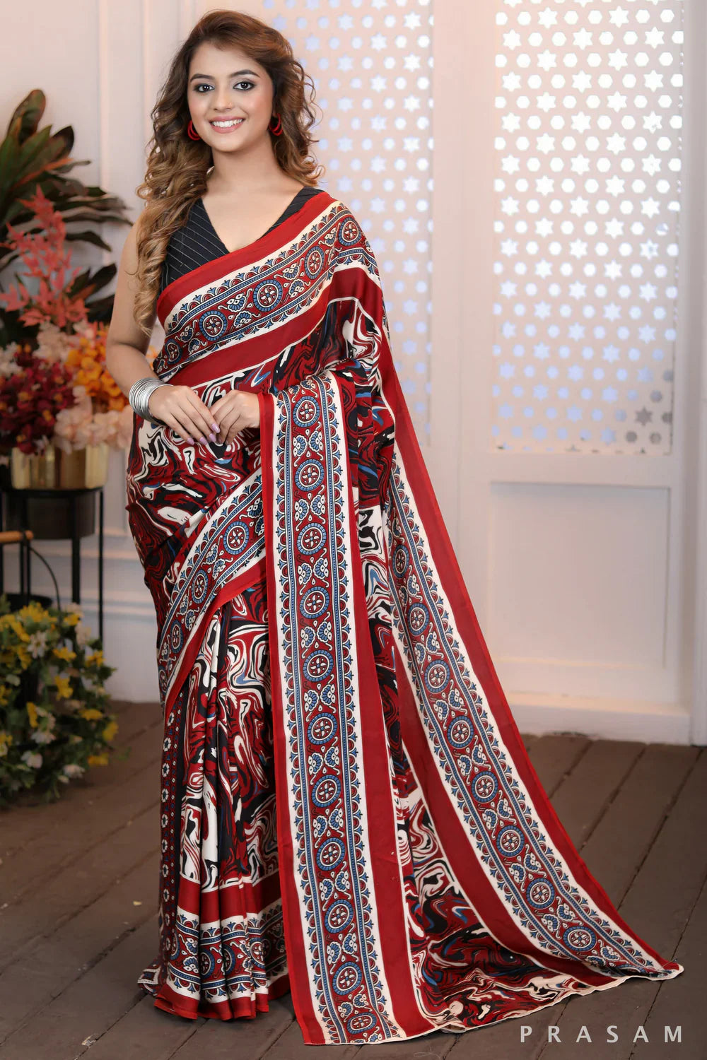 BAKED WALE MODAL SILK SAREE