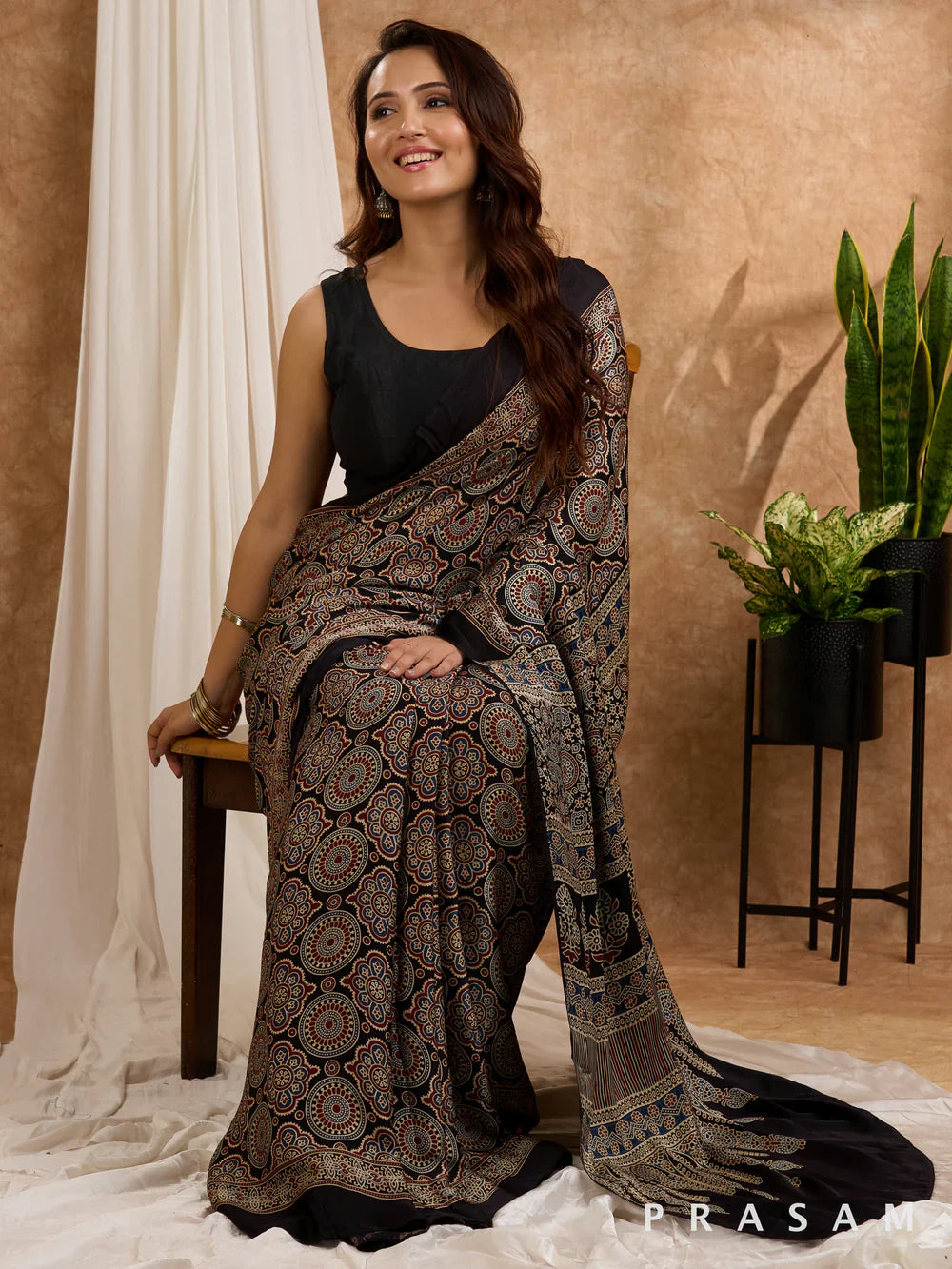 AAPKE HAI KON WALE MODAL SILK SAREE