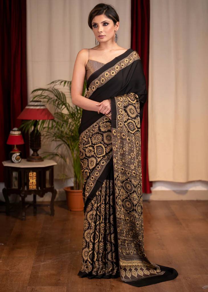 KAMARIYA WALE MODAL SILK SAREE