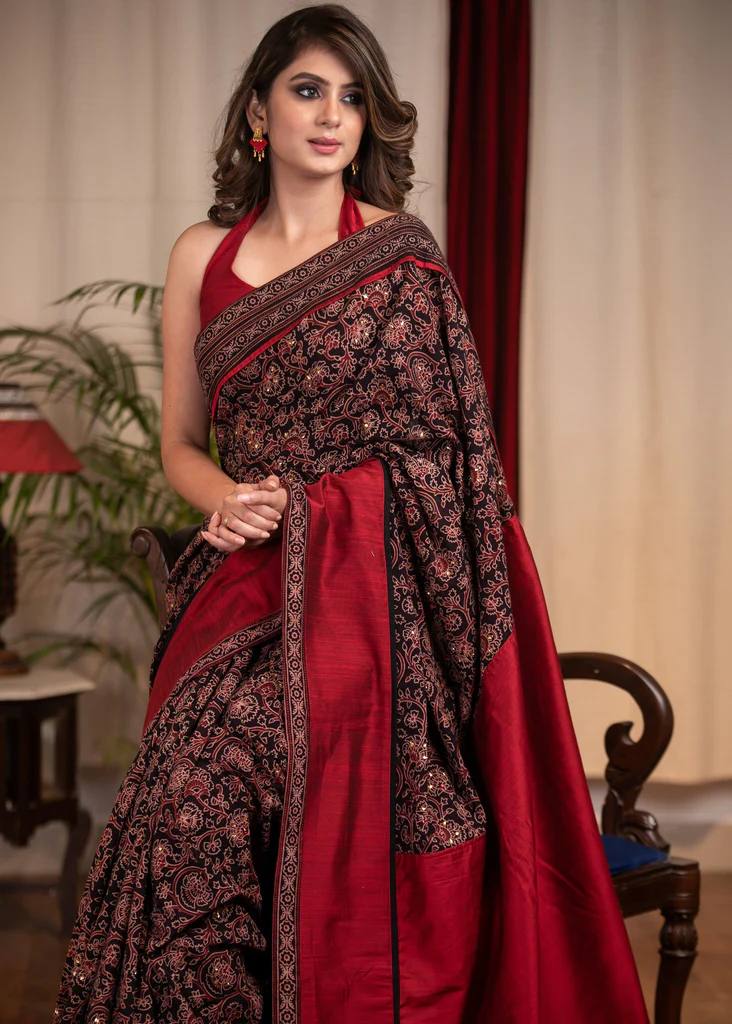 DIL WALE LINEN COTTON SAREE